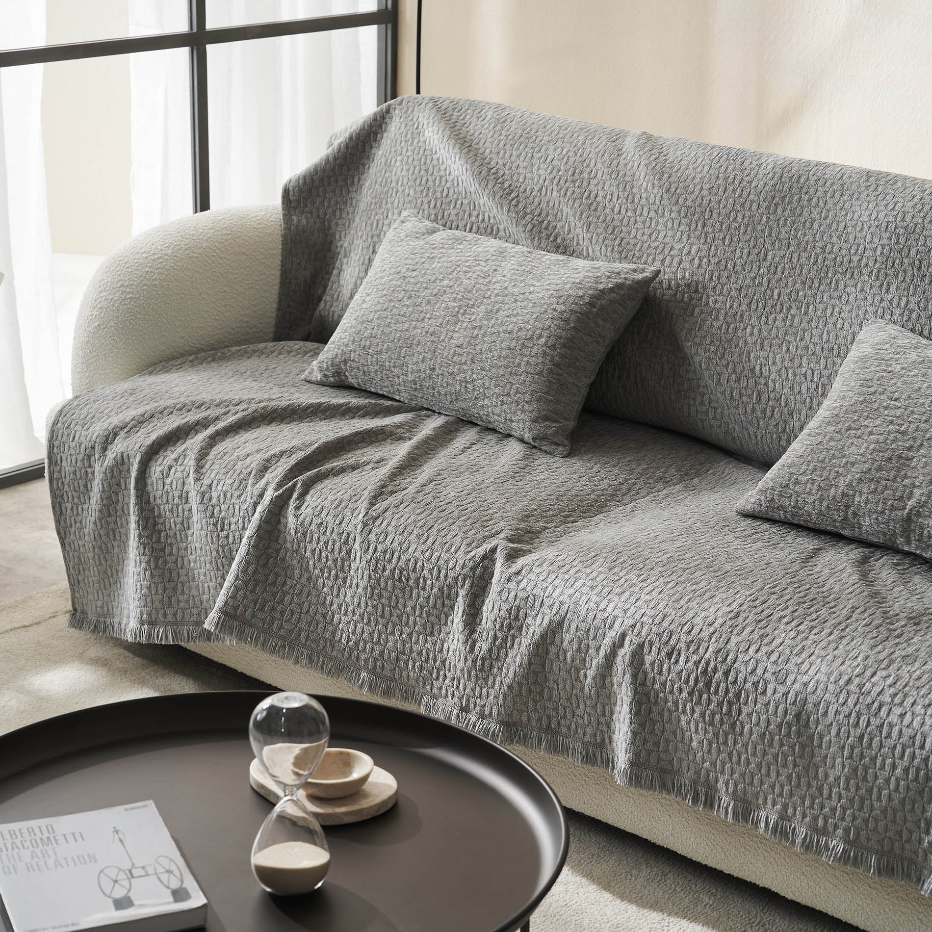 Ondine Throw Silver Grey 184/15
