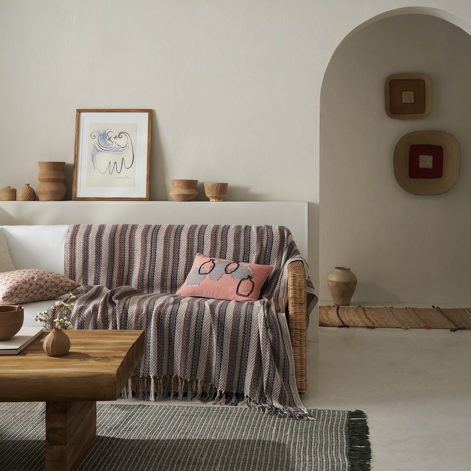 sofa throw Decorative 145x180cm Aquata 514