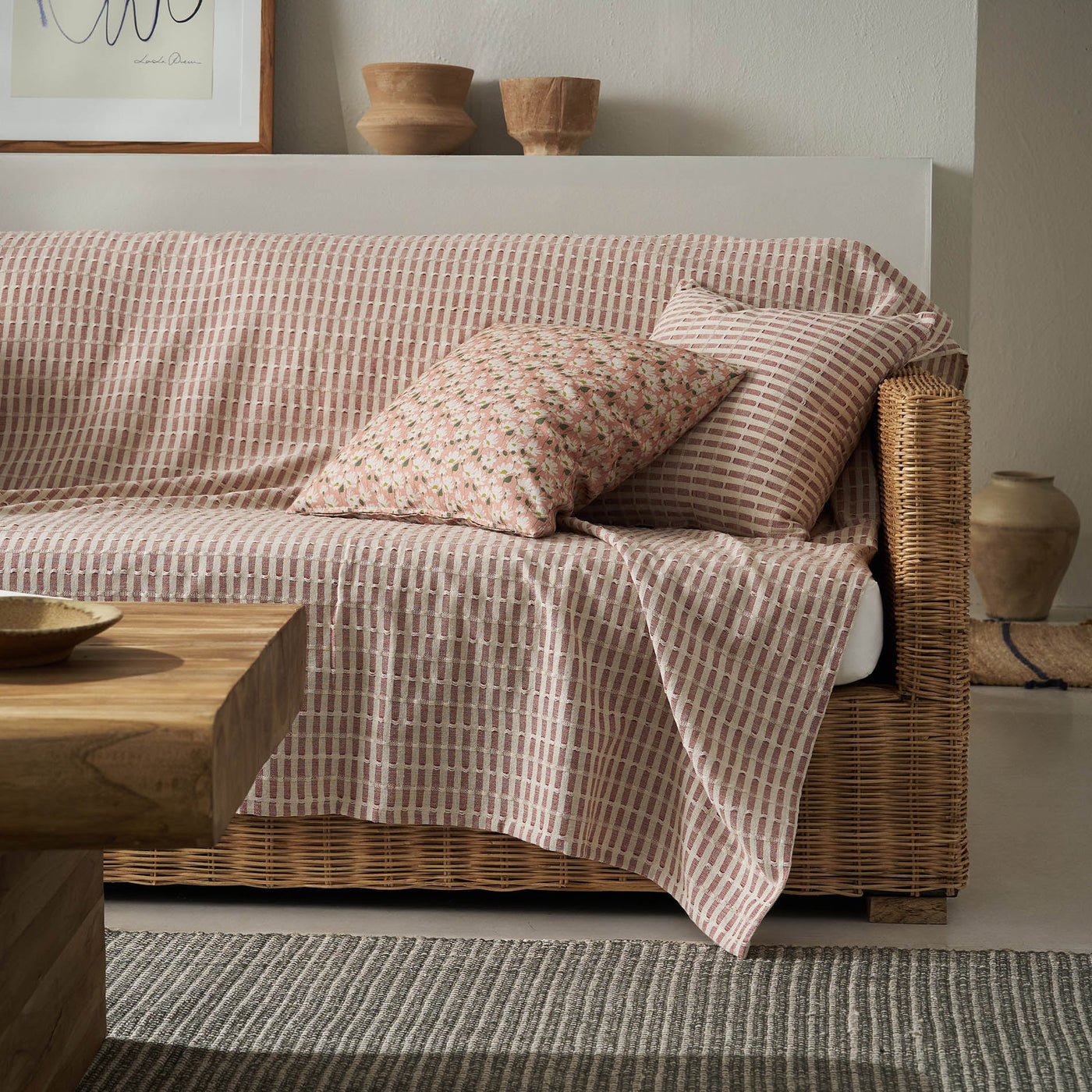 sofa throw Elysia Dusty Rust 531/02