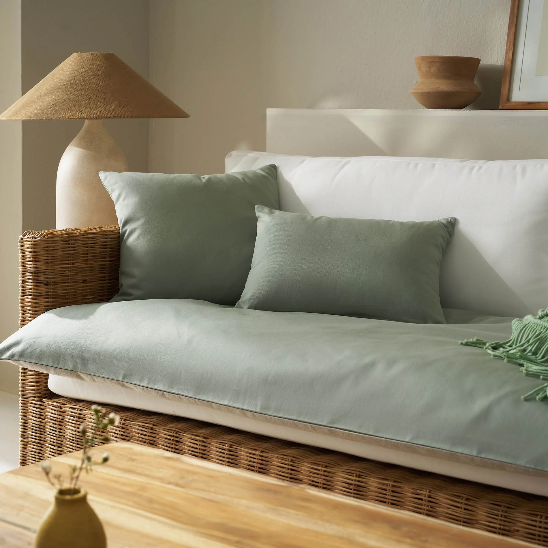 Sofa Topper 80x200cm Emory Smoke Green 714