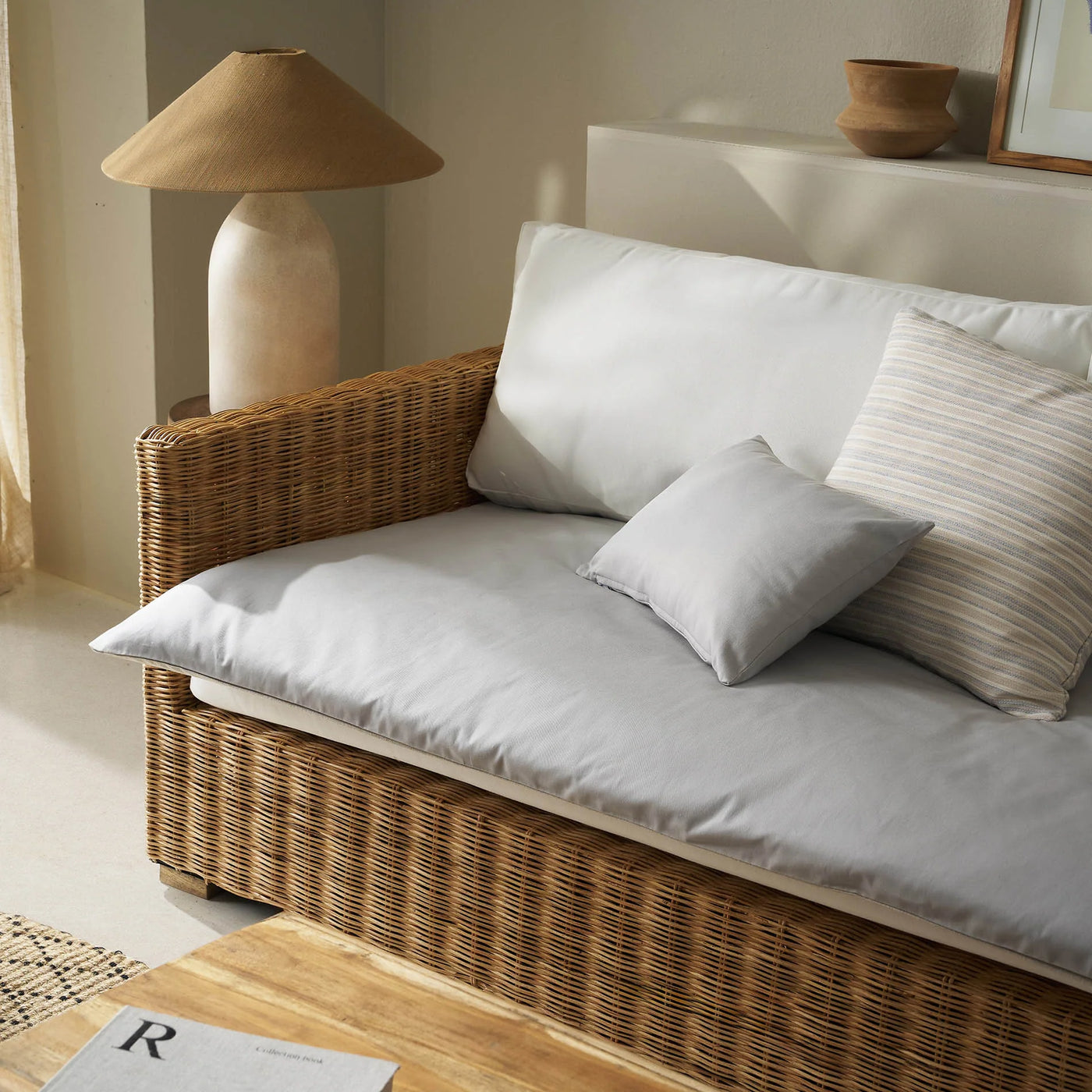 Sofa Topper 80x200cm Emory Light Gray 714