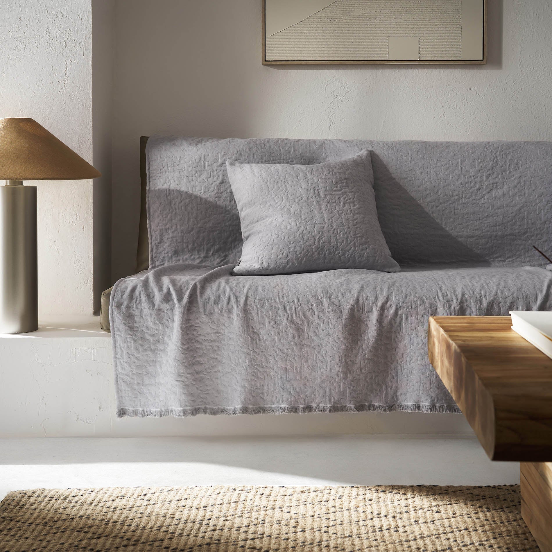 sofa throw Francis Magnet Grey 729/15