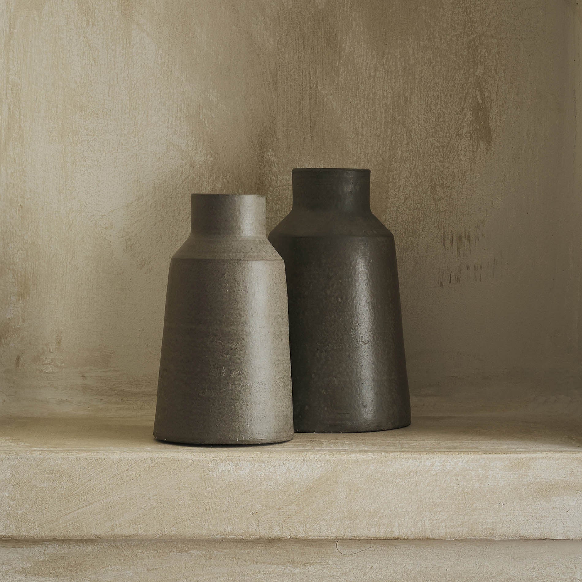 Πήλινο δοχείο Livana Dark Grey 168