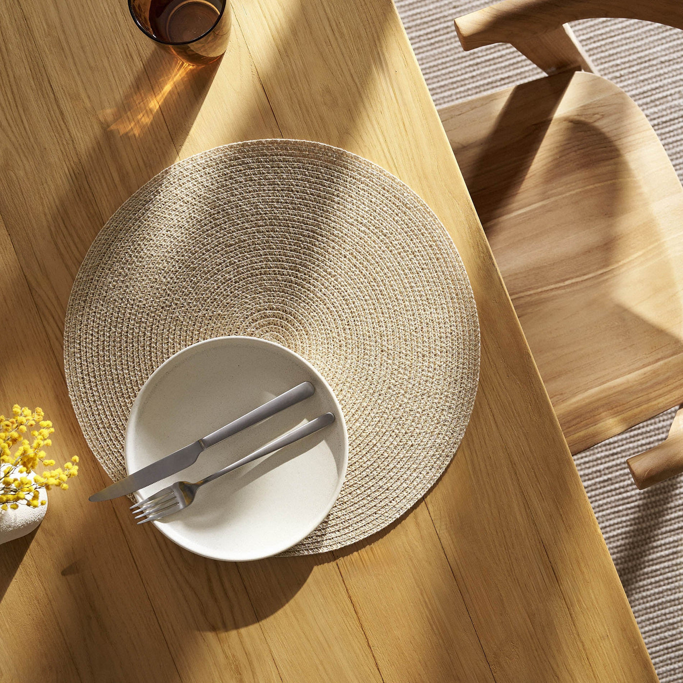 placemats 38cm Aura Ochre 184