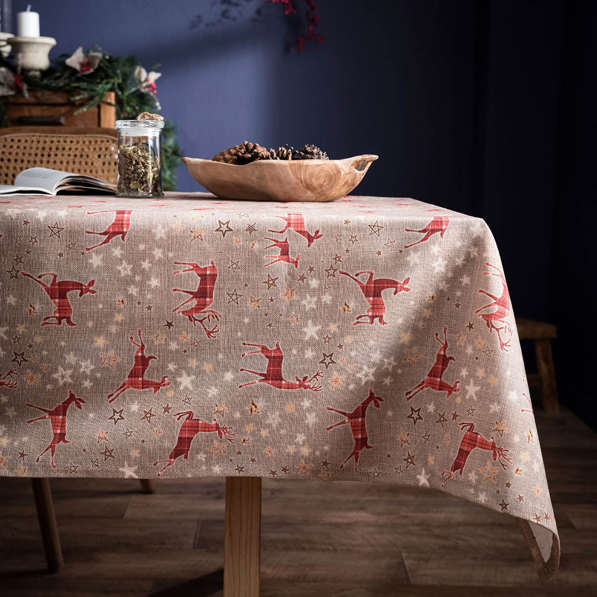 Tablecloth 135x135cm Christmas 126